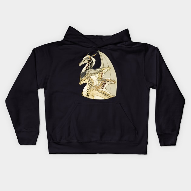 Wings of Fire - Vulture & Co. Kids Hoodie by giratina13